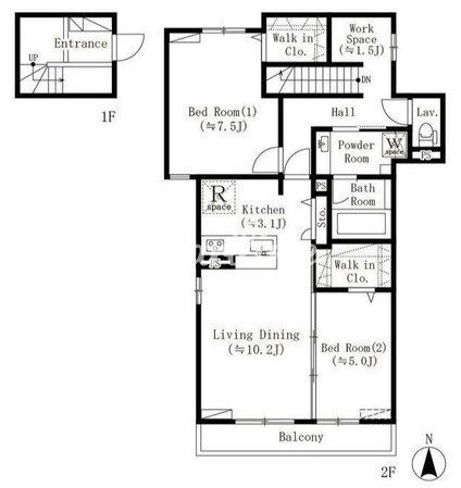 パークベア四谷三丁目(ParkBear四谷三丁目)の物件間取画像